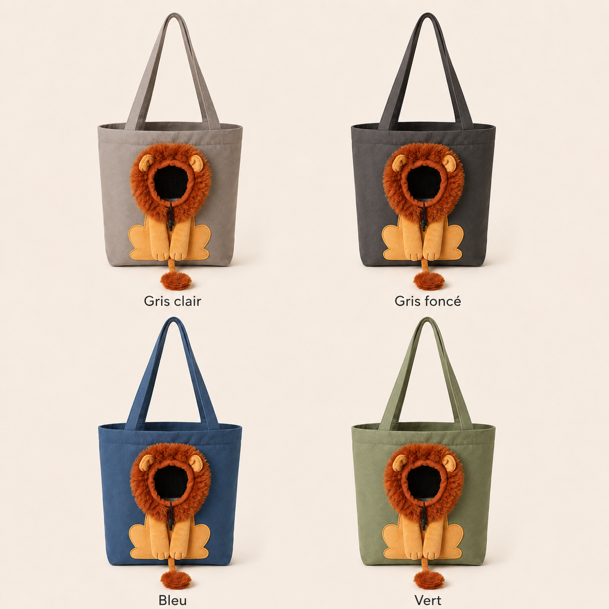 PawBag Lion™ – Sac de transport pour chat et petit chien